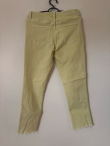 Zara Yellow slim fit