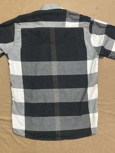 Burberry Plaid Long Sleeve Shirt