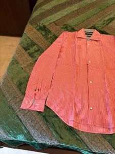 Men's Striped Button-Down Shirt