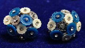 Charming Floral Stud Earrings