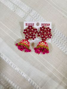 9 Pairs Earings Western And Indian