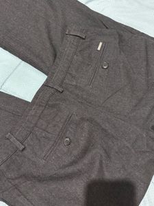 Low Waisted Grey Pants