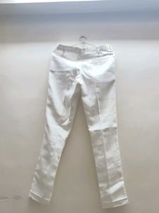 Classic White Trousers