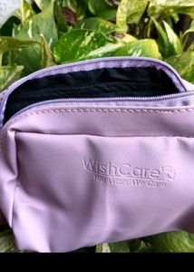 Wishcare pink new Beauty accessory pouch