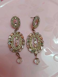 Sparkling Dangle Earrings