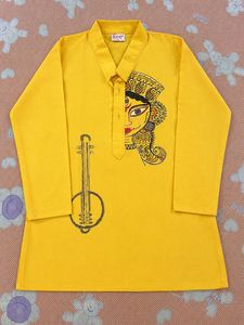 3 Kids Handpainted Kurta Set