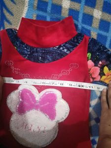 Warm Velvet Dress For Kids