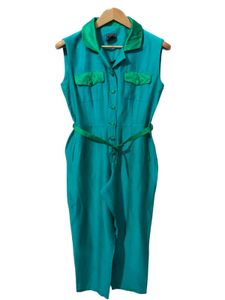 Teal Utility Jumpsuit