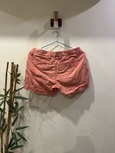 Pink Casual Women's Shorts