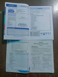 Social Science &amp; Maths Class 10 Sample paper book