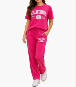 Pink California Jogger Set