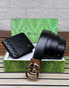 Gucci Belt and Wallet Set
