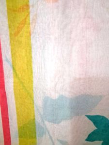 Vibrant Striped Floral Dupatta