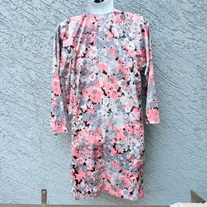 Floral Print Long Sleeve Dress