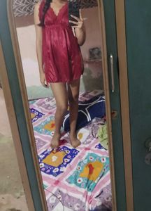 Red Mini Dress with pantie