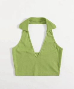 Lime Green Tube Top