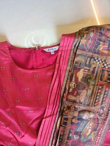 Super classy Indo Western saree jumpsuit.