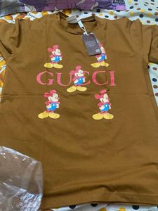 Trendy Mickey Mouse "GUCCI" Graphic Tee