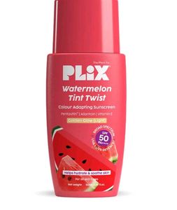 PLIX Watermelon Tinted sunscreen