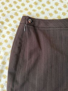 Classic Pinstripe Pencil Skirt