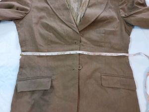 Beige Brown Formal Blazer !