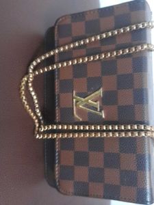 Checkered Crossbody Bag