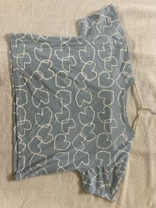 Cute Heart Print Crop Top