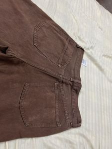 Brown Straight Leg Jeans(unisex)