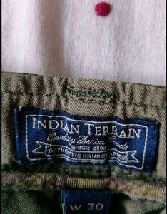 INDIAN TERRAIN 3/4 TH SHORT