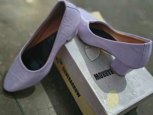 Lavender Patent Leather Pumps
