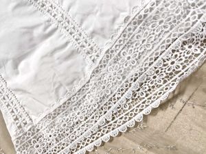 Chic White Lace Detail Co-ord Set