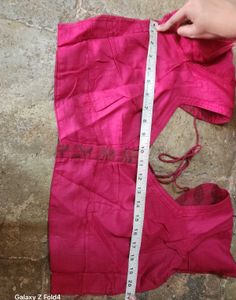 Magent Embroidered Saree