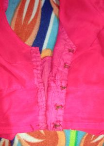 ✨💖Elegant Pink saree with blouse ✨💞