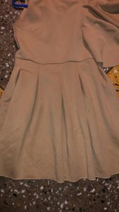 box pleated dress