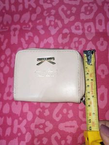 Cute Pink Bow Coin Pouch