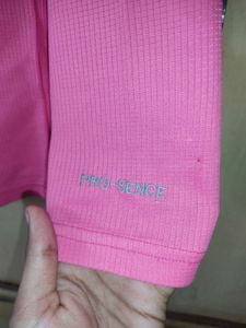 Unisex Pink Sports Performance T-Shirt | S | 38"