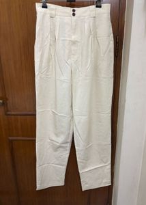 High-Waist Korean Trousers with Wide Baggy Fit