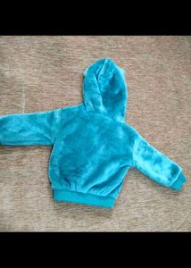 Cute Teal Teddy Bear Hoodie and Pants Set