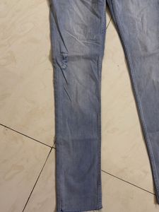 Light Wash Skinny Denim Jeans