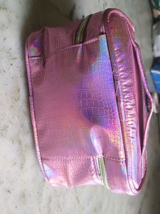 Colorbar Fish Scale Pink Vanity Bag Brand New