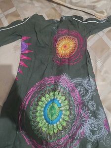 Sasikala 2 kurtis (yellow only and green )