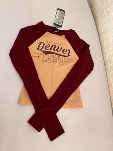 Denver 1990 Graphic Long Sleeve Top