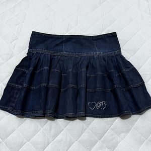 Plaid Mini Pepe Skirt