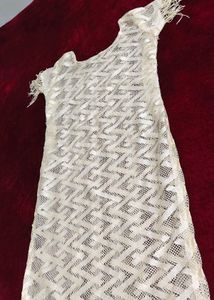 Beige lace Beach Cover-up Dress