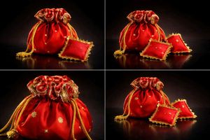 Red Potli Bag
