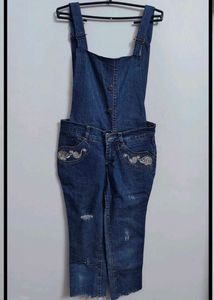 Denim Overalls