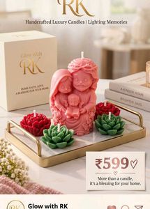 Glow with RK Luxury Handcrafted Candles