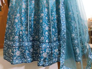 🩵 BANARASHI SILK LEHGA💙