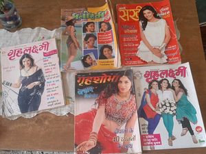 Vintage Hindi Magazines - Grhlaxmi & Sakhi