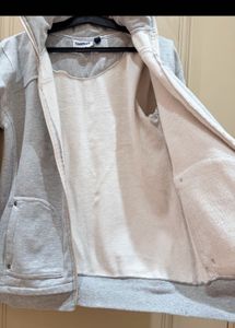 Reebok Grey Zip-Up Jacket